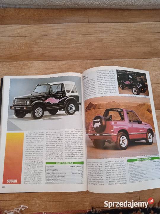 Katalog samochód terenowy świata 1994r Ozorków