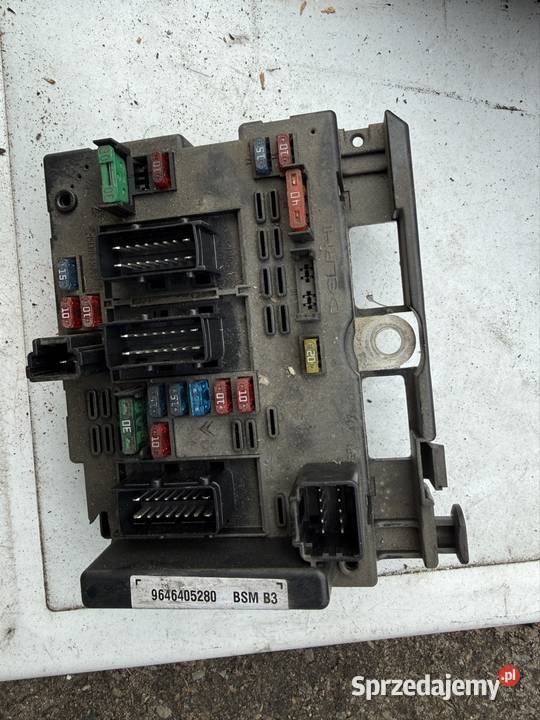 Moduł BSM PEUGEOT 307 20 HDI 02r 9643537980 wielkopolskie