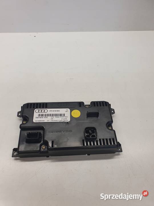 WYŚWIETLACZ MONITOR MMI AUDI A6 C6 Q7 4F0919603 osobowe śląskie Przystajń