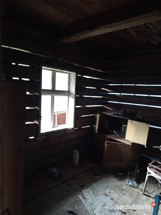dom drewniany sprzedam