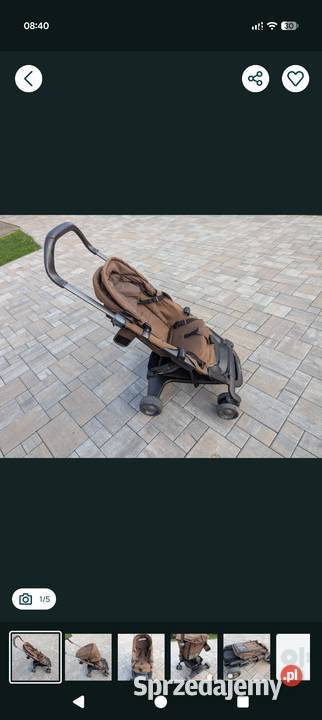Wózek spacerówka Nuna Nowy Sącz