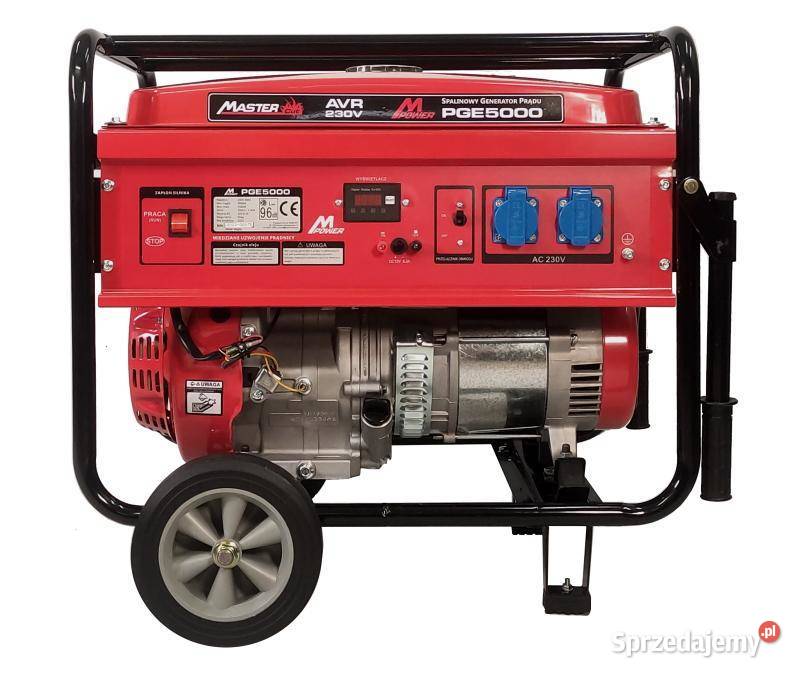 MASTERCUT PGE5000 AGREGAT PRĄDOTWÓRCZY GENERATOR Opalenica
