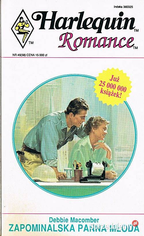 HARLEQUIN ROMANCE 50 54 56 58 59 63 64 65 81192 Rok wydania 1992