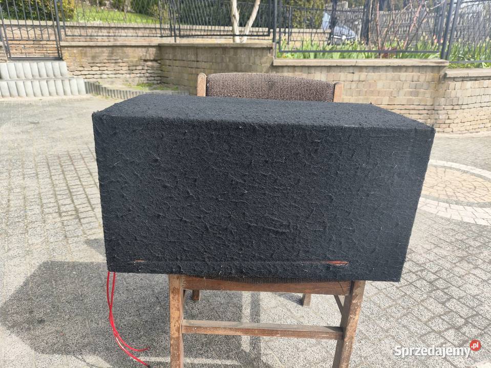Skrzynia bassowa basowa tuba subwoofer Ground Głośniki śląskie Niegowonice