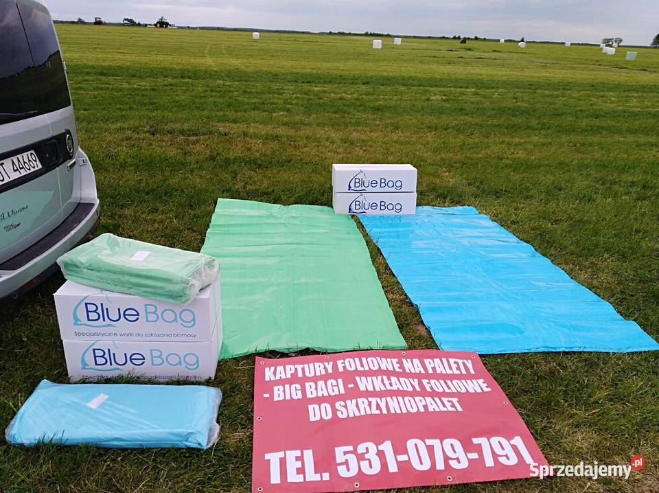 Worki na bele baloty do sianokiszonki kaptury Ryki