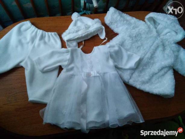 noweUbranko do chrztu dziewczynki Lublin