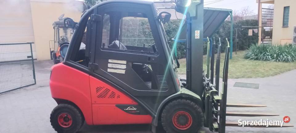 wózek widłowy sztaplarka linde łódzkie Wieruszów