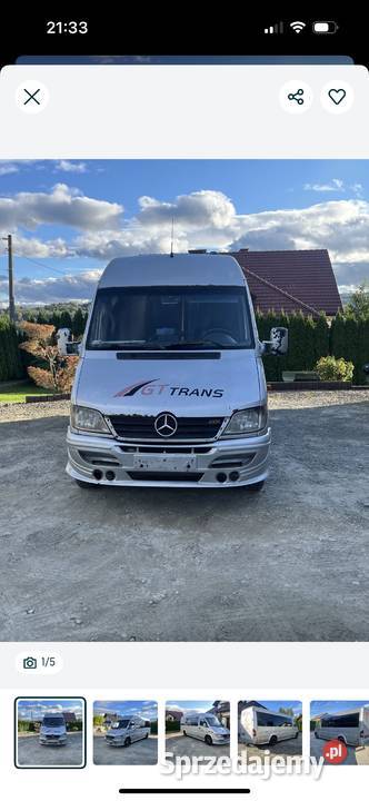 Mercedes Benz Sprinter 413 małopolskie Mucharz sprzedam