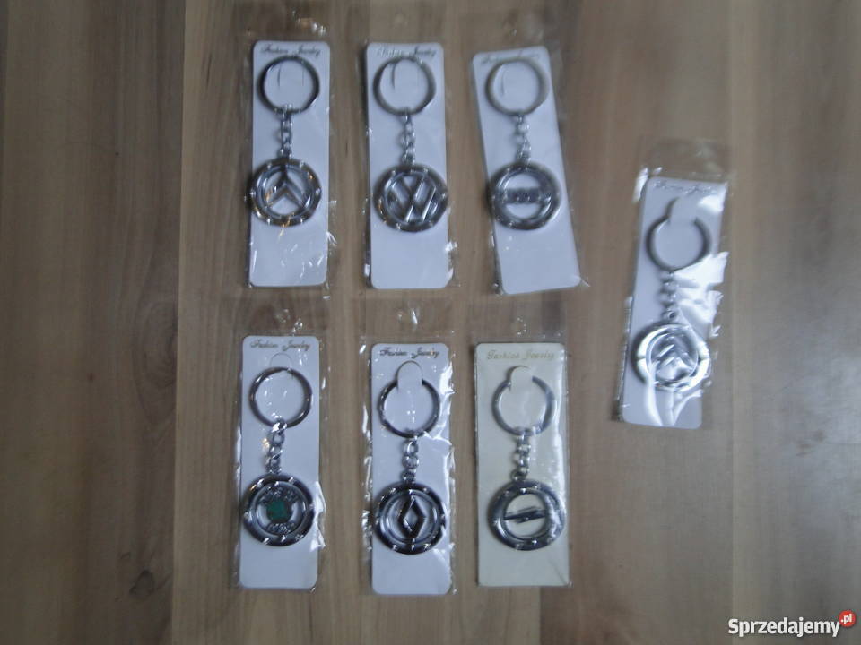 Breloczki samochodowe różne wielkopolskie Poznań