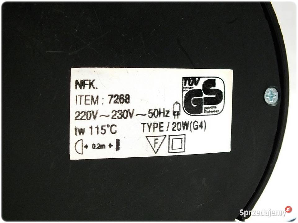 Lampka Teleskopowa w stylu Menphis Lampa z lat Żary