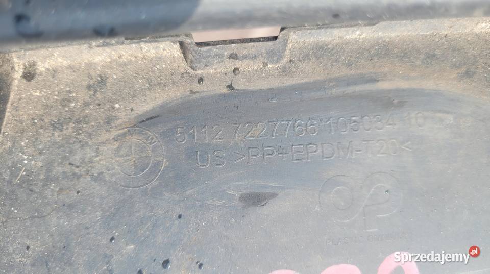 BMW X5 E70 LIFT DOKŁADKA ZDERZAKA TYL DYFUZOR sprzedam