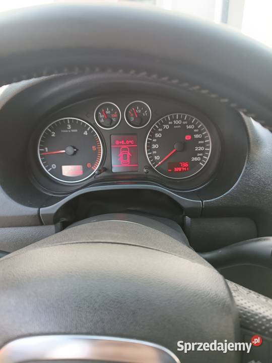 AUDI A3 8P Qulatro 20TDI 170 Rok produkcji 2007 Harbutowice