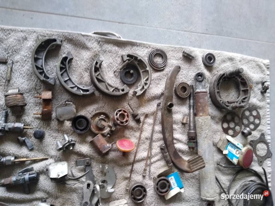 Komar Romet motorynka ZZR WSK pozostałość Kruszwica