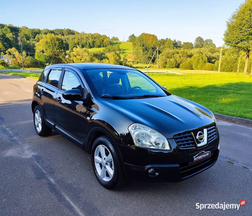 Ładny Nissan Qashqai 20 benzyna z gazem LPG 2007 VAT marża Domaradz
