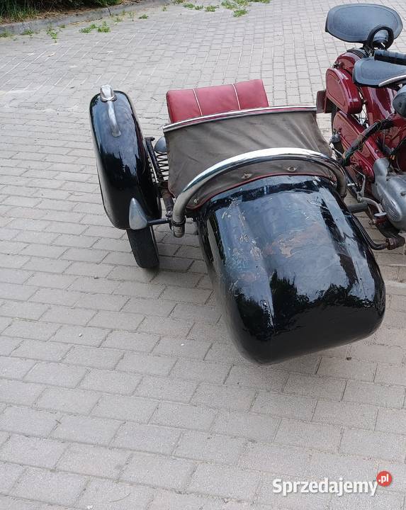 Motocyklwózek boczny Stolz typ B4 Berlin Rarytas Kurzętnik