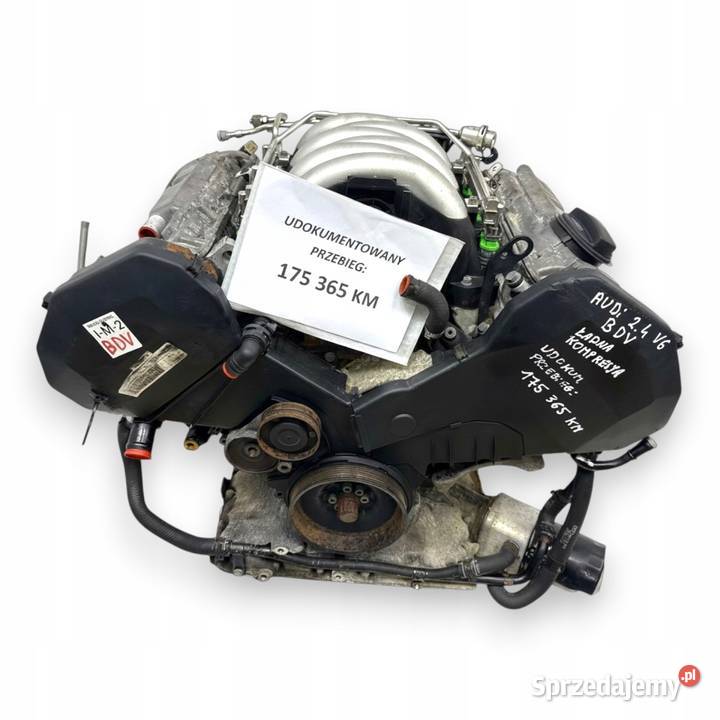 SILNIK BDV Audi A4 B6 A6 C5 24 V6 170 benzyna Silniki kompletne Chełm