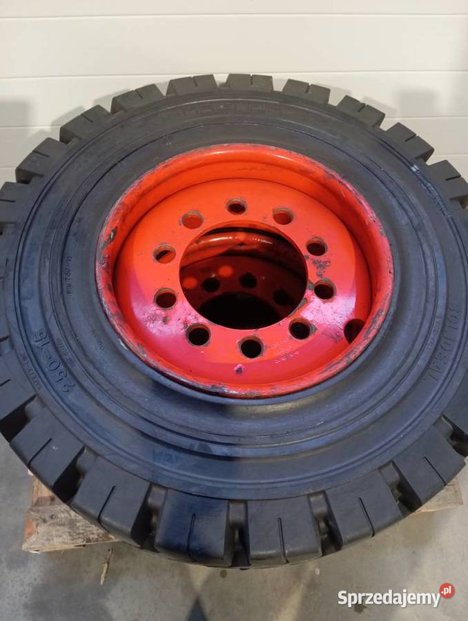 Koła pełne 25015 2507015 Linde H40 H45 H50 Wózki widłowe