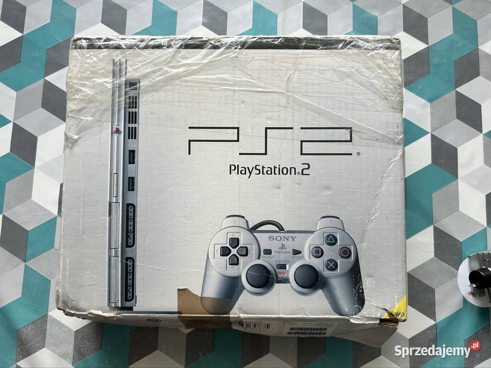 Konsola 2 slim satin silver PlayStation SONY pad Warszawa