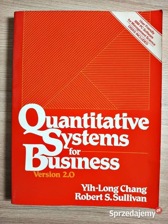 Quantitative Systems for Business Version 20 Rok wydania 1986 Kraków