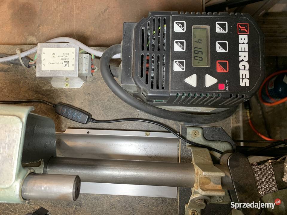BOSCH tokarka stołowa modelarska 380V falownik sprzedam