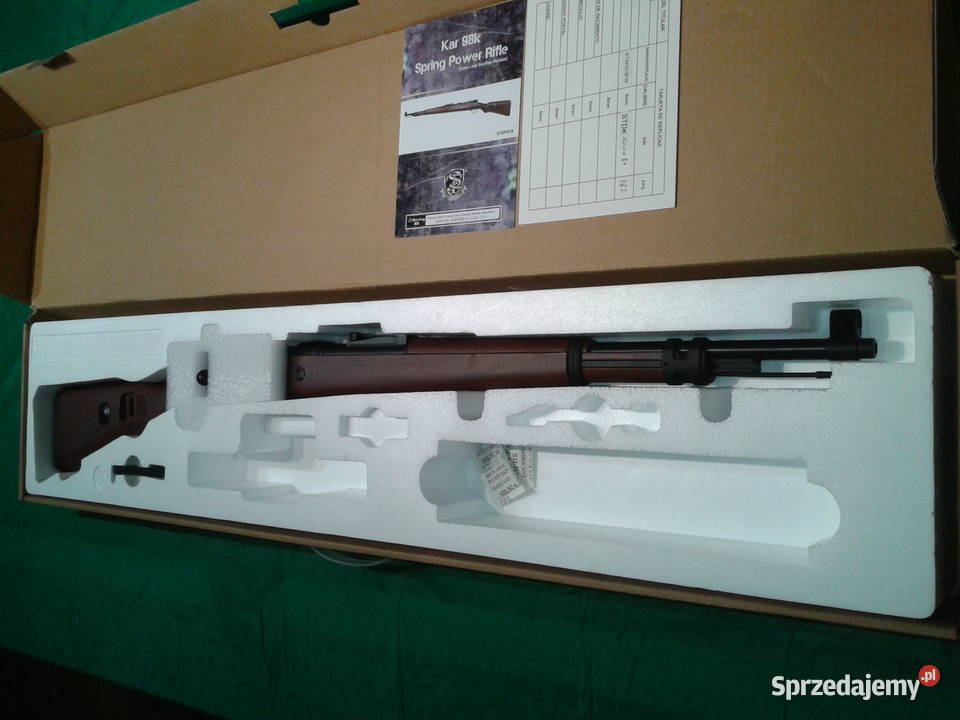 Replika ASG Mauser KAR98K sprężynowa Skiereszewo