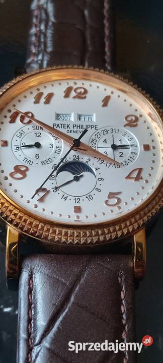Zegarek Patek Philipe w kolorze zlotym