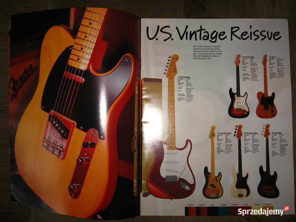 Fender Guitars Basses Volume 49 Number 1 katalog Kępice