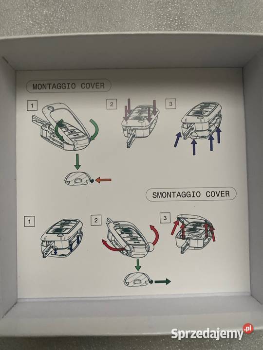FIAT 500X nakładka etui na kluczyk 52902329 breloczki Pilzno sprzedam