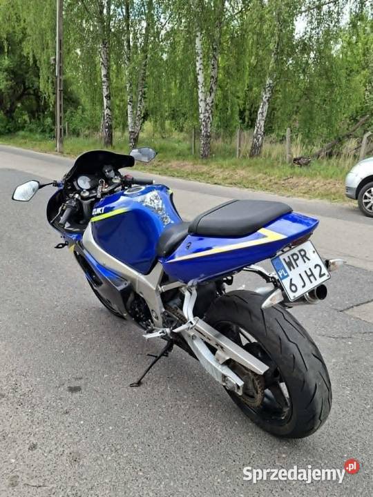 SUZUKI GSXR 600 K1 A2 35KW nieuszkodzony mazowieckie Pruszków