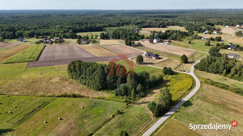sprzedaży działki Lipiny 820m2 asfalt Nieruchomości