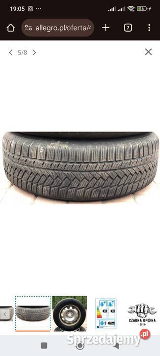 4x Opona zimowa Continental WinterContact TS 850 Skołoszów sprzedam