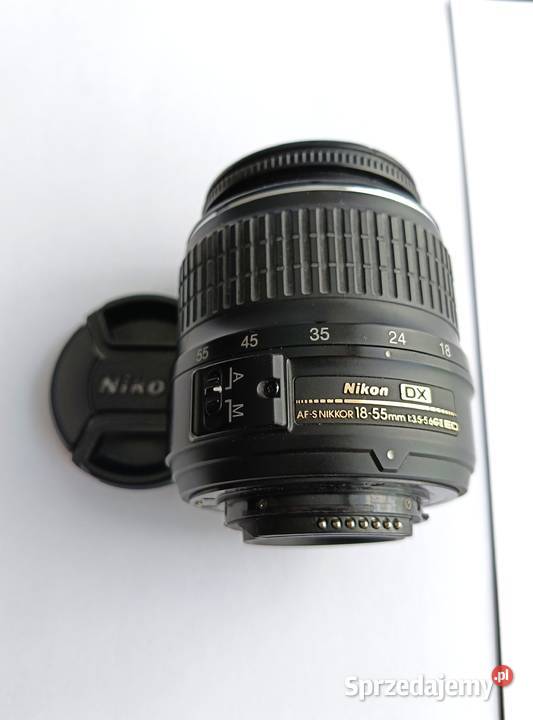Nikon D3000 obiektyw Nikkor DX AFS 1855 łódzkie