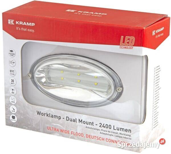 Lampa robocza LED do John Deere Kubota owalna Kamionna sprzedam