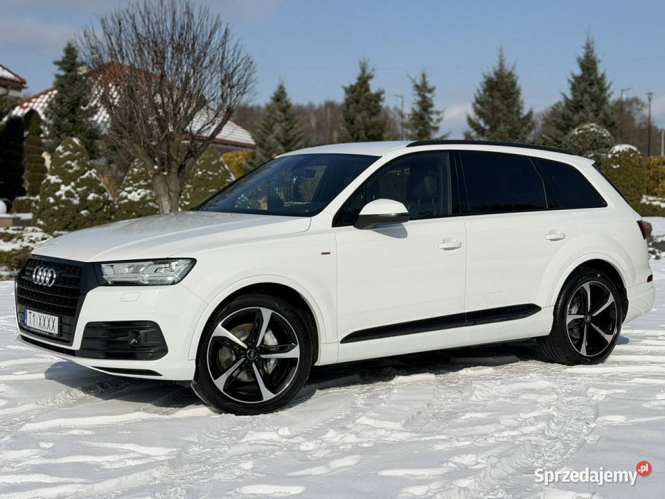 Audi Q7 Bagato Wyposażona S Line Polski Salon nieuszkodzony świętokrzyskie Widełki