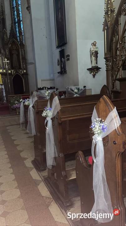 Dekoracja kościoła Będzin