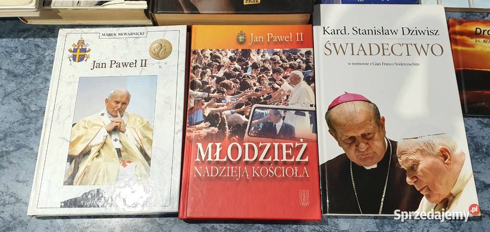 Jan Paweł II Papież książki różne Łódź