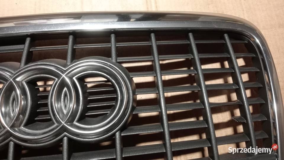 AUDI A6 C6 SLINE ATRAPA GRILL CHROM DEFEKT Atrapy Zbierkowo sprzedam