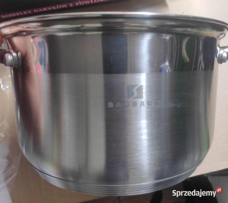 Garnki stalowe Saubach 10el outlet Łódź