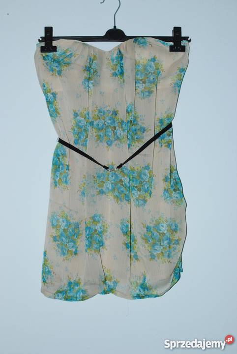 sukienka mgiełka kwiaty 12 m lubelskie Lubartów