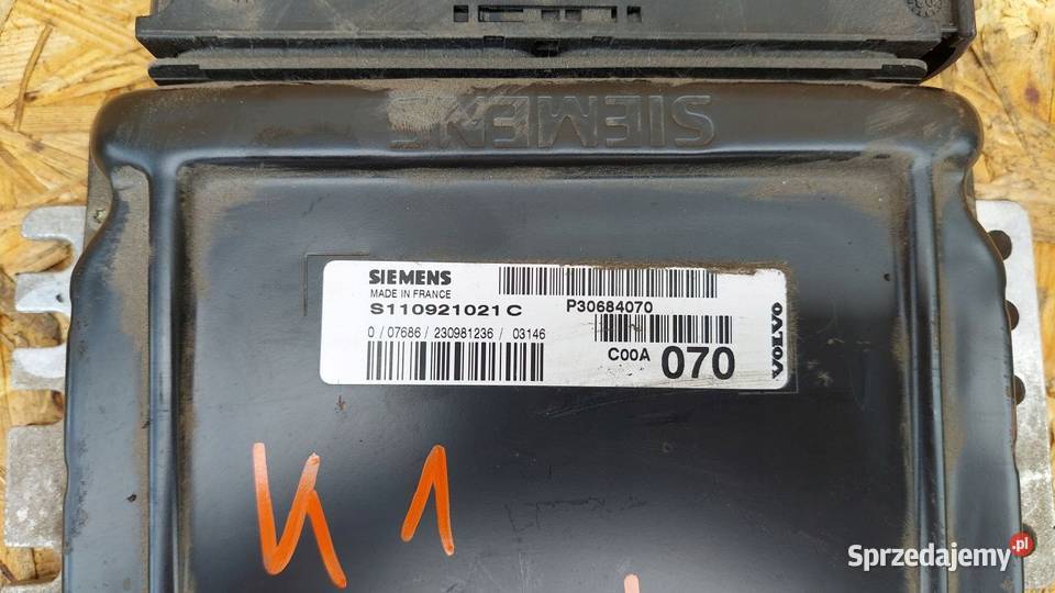 STEROWNIK KOMPUTER SILNIKA VOLVO S40 V40 I