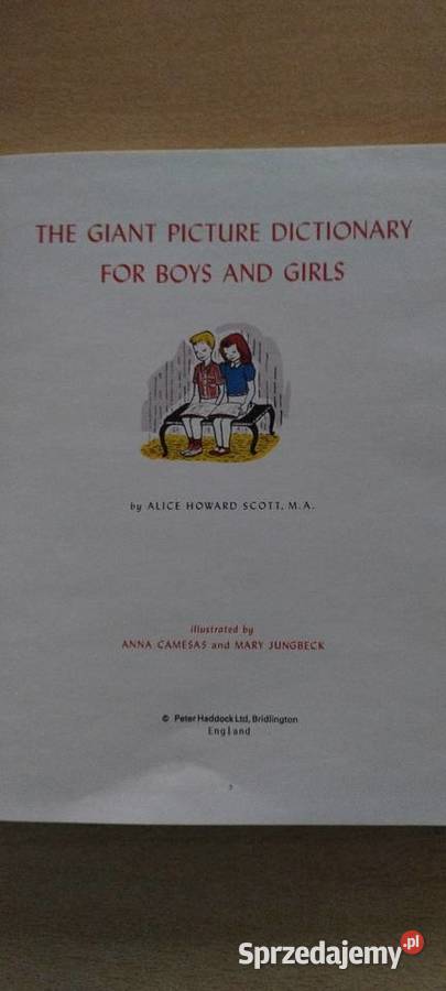 Wielki obrazkowy słownik chłopców i dzewczyn Lublin