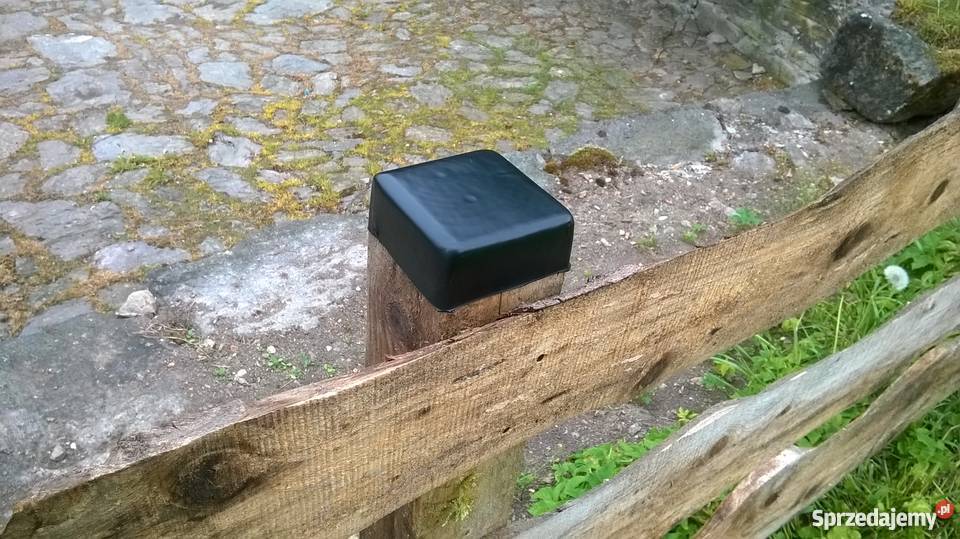 Plastikowe Daszkizaślepki na drewniane słupki Wrocław