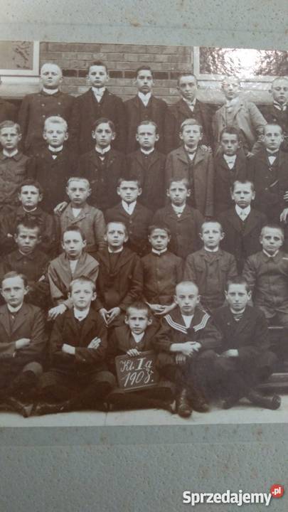 Niemcy fotografia 1908 Sieradz