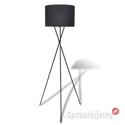 vidaXL Lampa podłogowa czarna240901 Warszawa