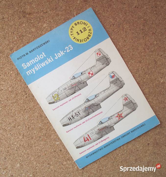 W Bartoszewski Samolot myśliwski 23 militaria, broń, wojskowość Warszawa
