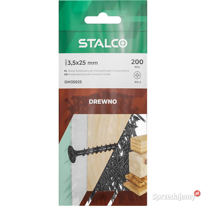 Wkręty do drewna LUBLIN 35x25 200 ATUTBIS Wkręty