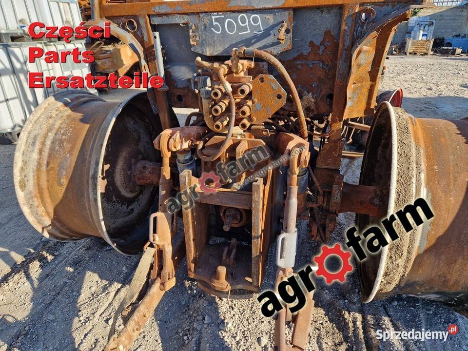 Claas Axos 340 części skrzynia biegów silnik oś