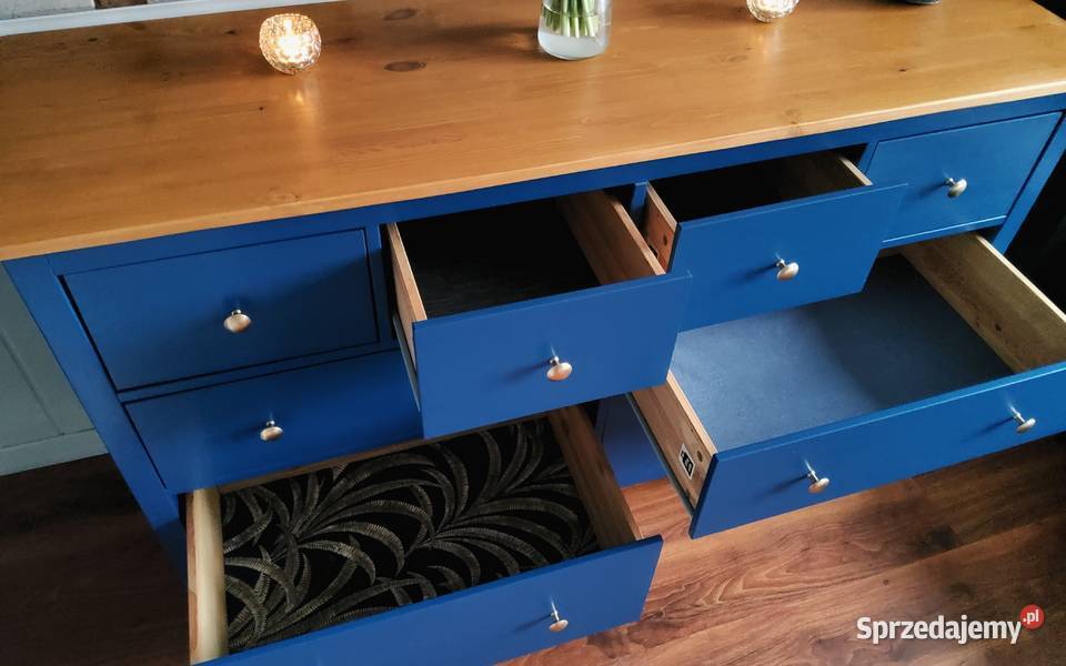 Komoda hemnes hand made leksvik ikea drewniane 157cm Warszawa