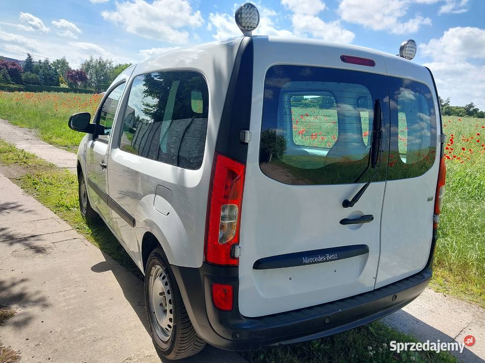 Mercedes Citan W415 ciężarowy 12 benzyna niski nieuszkodzony sprzedam
