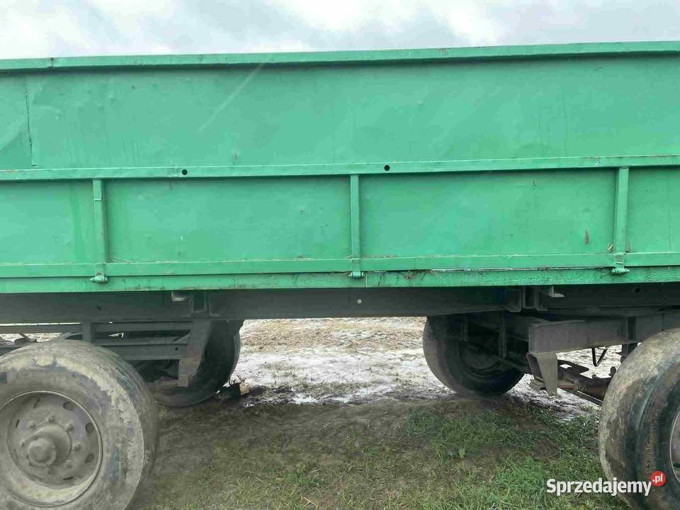 Przyczepa wywrotka nieuszkodzony pomorskie Tychnowy